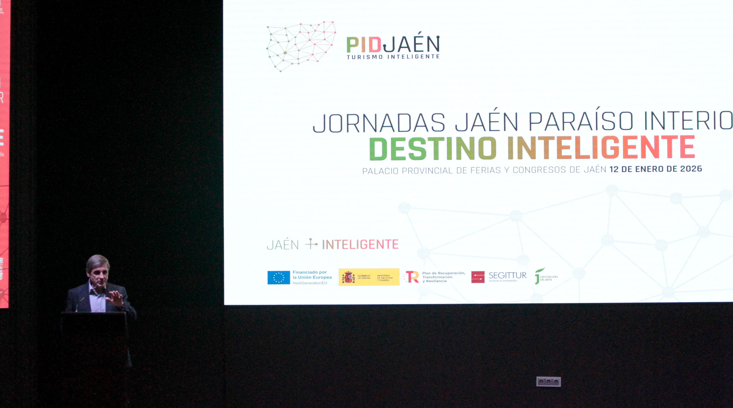 Enrique Martínez Marín en las Jornadas Jaén Paraíso Interior - Destino Inteligente