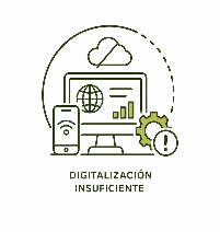 Digitalización insuficiente