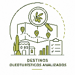Destinos oleoturísticos analizados